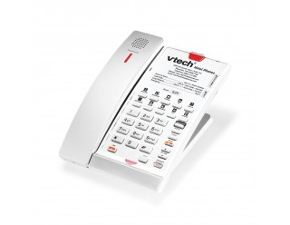 Alcatel Lucent - VTech S2411 Silver Pearl Contemporary SIP Wireless Desk & Bed Phone, 1 Line, 10 Speed Dial keys - 3JE40043AA